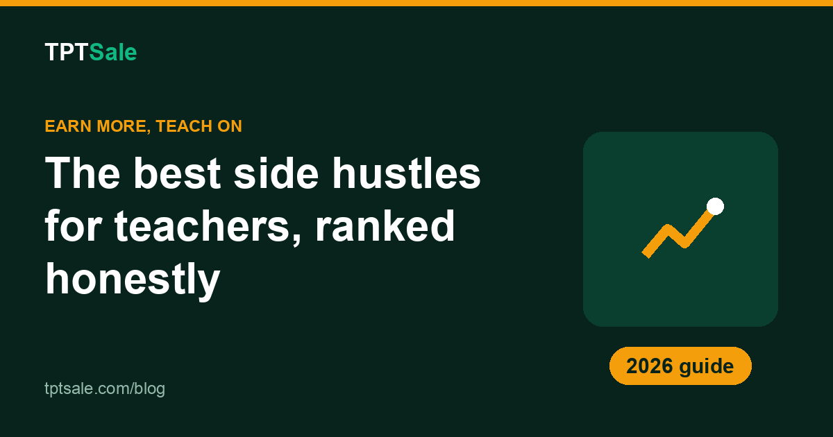 12 Best Side Hustles for Teachers in 2026 (Ranked Honestly)