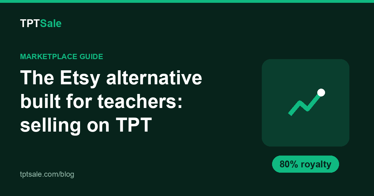 The Best Etsy Alternative for Teachers: Selling on TPT (2026 Guide)
